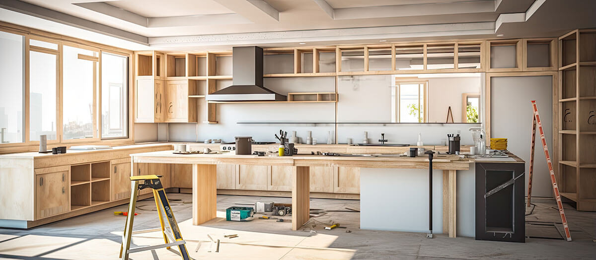 Preparing kitchen for installation